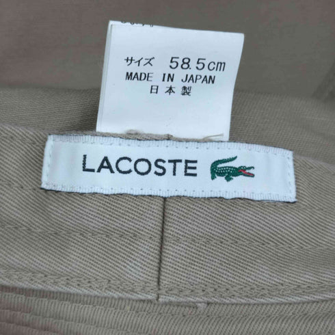 ラコステ LACOSTE サファリハット バケットハット メンズ 58.5cm