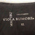ヴィオラルモア VIOLA RUMORE 総柄切り替え半袖ポロシャツ メンズ import:XL