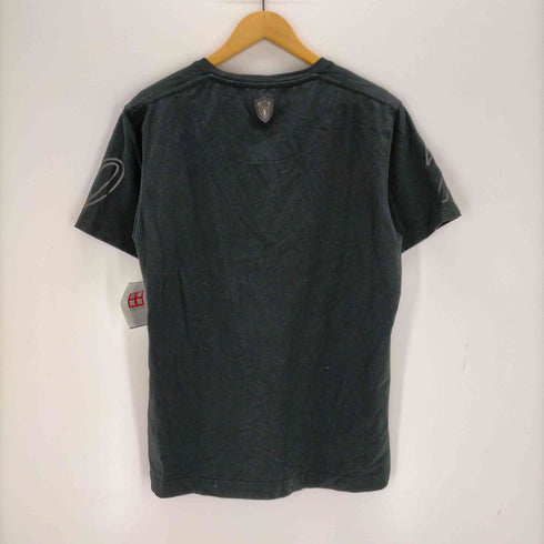 ヴィオラルモア VIOLA RUMORE プリントクルーネックTシャツ メンズ JPN:XL