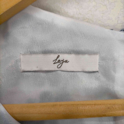 レジャ Leja 22SS 花柄レース半袖ワンピース レディース FREE