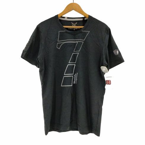 ヴィオラルモア VIOLA RUMORE UネックプリントTシャツ メンズ JPN:XL