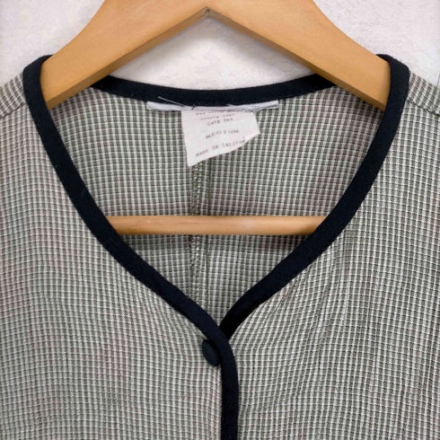 MADE IN CALIFORNIA レーヨン混ギンガムチェックシャツ レディース JPN:M