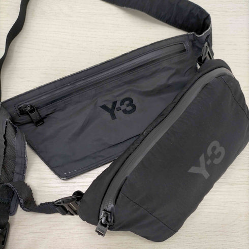 ワイスリー Y-3 リフレクティブダブルボディバッグ メンズ