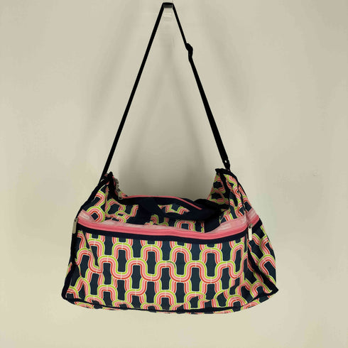 レスポートサック LeSportsac 総柄 リップストップ ボストンバッグ レディース