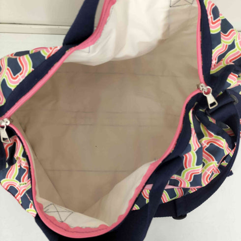 レスポートサック LeSportsac 総柄 リップストップ ボストンバッグ レディース