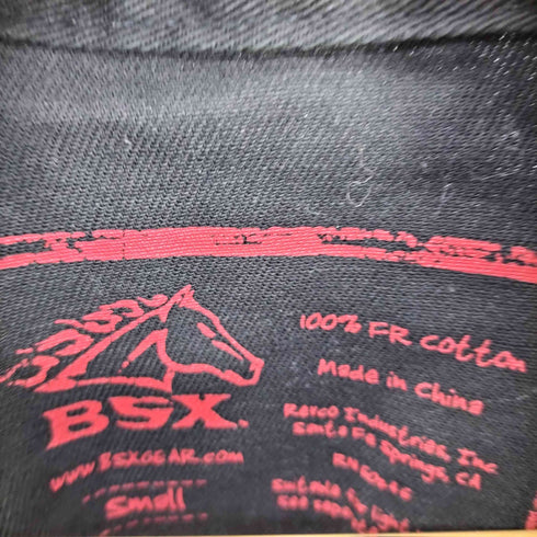 フルギ BSX スリーブ ファイヤーパターン プリント レーシングジャケット チンスト メンズ import:S