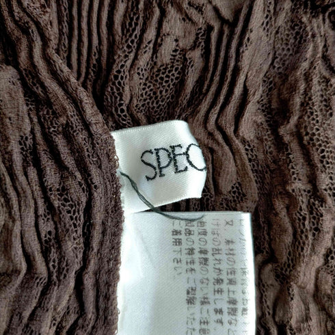 スペッシオ SPECCHIO ポリ レース セットアップ レディース 40