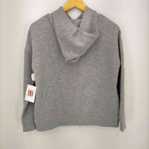 セオリー theory DROP SHOULDER HOODIE ELIO KNIT レディース P
