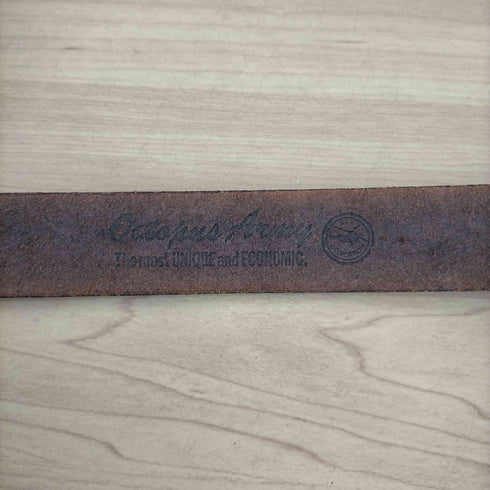 オクトパスアーミー OCTOPUS ARMY 薔薇バックル レザーベルト レディース