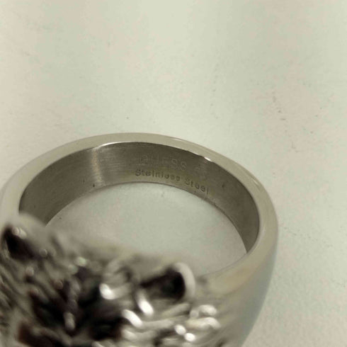 ゲス GUESS LION KING Lion Head Ring メンズ 18号