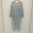 ヌキテパ NE QUITTEZ PAS 21SS C.VOILE STRIPE KURTA DRESS マドラス ストライプ ドレス レディース FREE