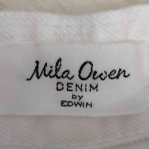 ミラオーウェン Mila Owen 裾切替ワイドデニム レディース JPN:1