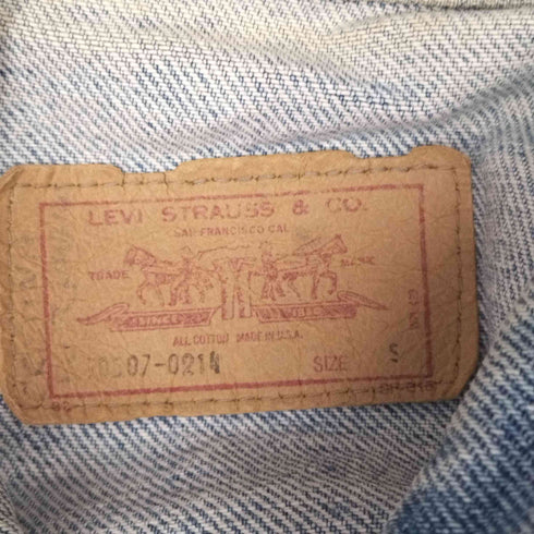 リーバイス Levis 80-90S 70505 0214 デニムトラッカージャケット メンズ import:S