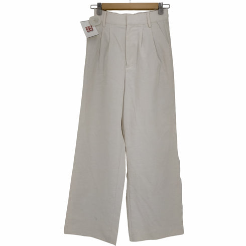 アメリ AMERI LITTLE LINEN PANTS リネン混 タックパンツ レディース JPN:M