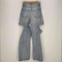 マウジー moussy THIGH SLIT LOOSE STRAIGHT スリットデニム レディース 24