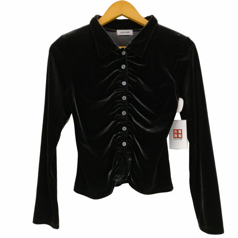 ラグアジェム LAGUA GEM FRONT GATHER MATTE TOPS レディース FREE