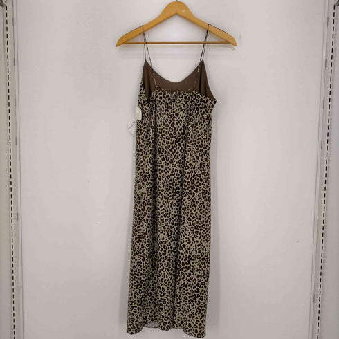 マウジー moussy LEOPARD CAMI DRESS レオパード キャミワンピース レディース FREE