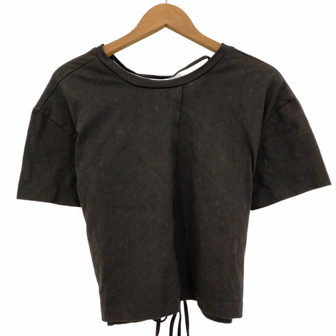 アメリ AMERI バッグレースアップTシャツ レディース