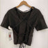 アメリ AMERI バッグレースアップTシャツ レディース