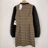 ラグアジェム LAGUA GEM BI COLOR CHECK ワンピース レディース JPN:M