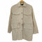 ザラ ZARA フリンジミリタリージャケット レディース import:XS