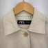 ザラ ZARA フリンジミリタリージャケット レディース import:XS