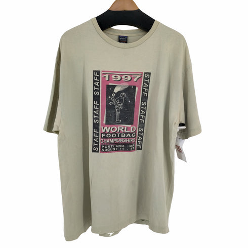 パタゴニア patagonia 97年 WORLD FOOTBAG CHAMPIONSHIP クルーネックTシャツ メンズ import:XL