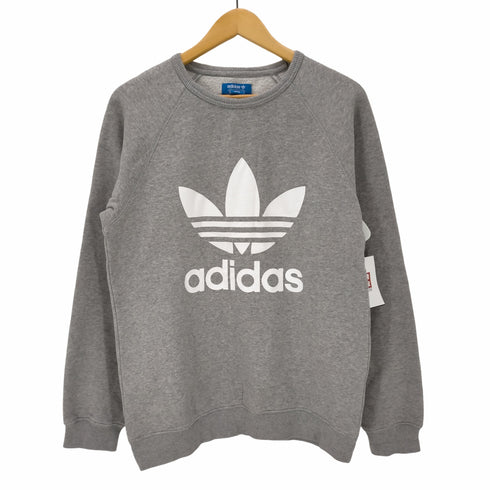 アディダスオリジナルス adidas Originals トレフォイルロゴプリントスウェット 裏地起毛 メンズ 100