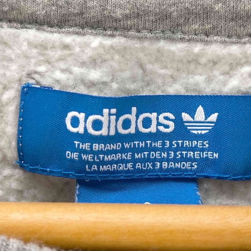 アディダスオリジナルス adidas Originals トレフォイルロゴプリントスウェット 裏地起毛 メンズ 100