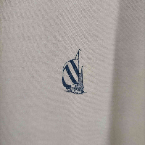 ノーティカ NAUTICA USA製 スピネーカプリント クルーネックTシャツ メンズ import:S