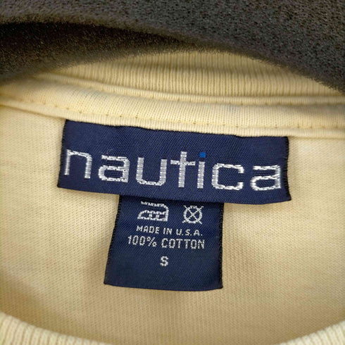 ノーティカ NAUTICA USA製 スピネーカプリント クルーネックTシャツ メンズ import:S