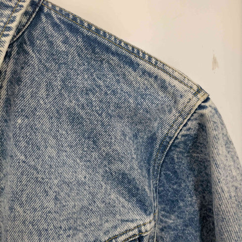 リー Lee 80-90s PATD-153438 デニムトラッカージャケット ケミカルウォッシュ メンズ