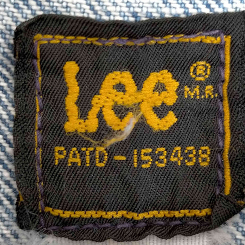リー Lee 80-90s PATD-153438 デニムトラッカージャケット ケミカルウォッシュ メンズ