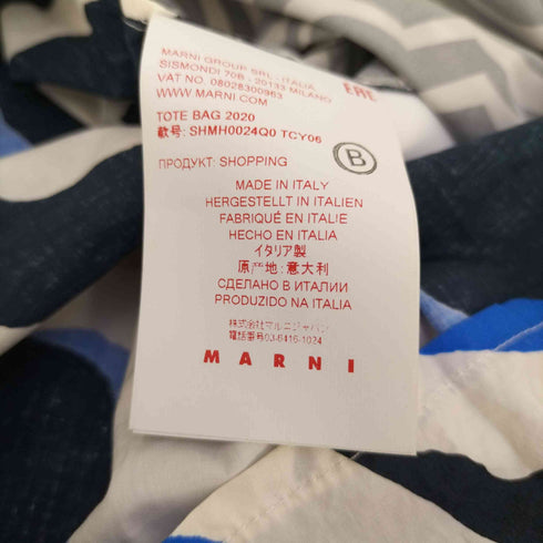 マルニ MARNI MARKET TOTE BAG トートバッグ エコバッグ レディース