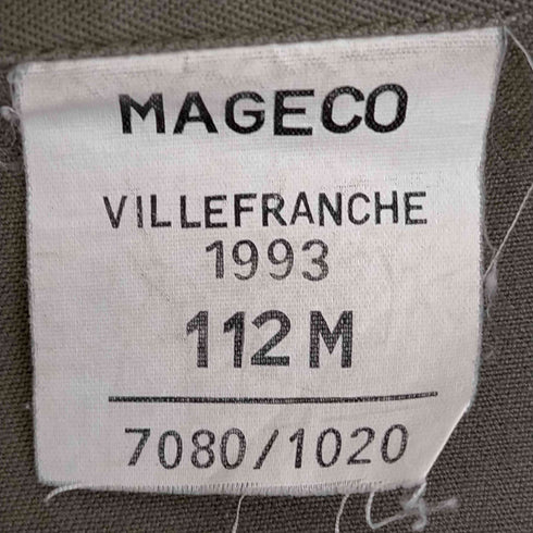90s MAGECO フランス軍 F-2フィールドジャケット ヘリンボーン メンズ 112M