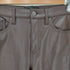 バナナリパブリック BANANA REPUBLIC CROPPED BOOTCUT フェイクレザーパンツ レディース 28/6