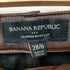バナナリパブリック BANANA REPUBLIC CROPPED BOOTCUT フェイクレザーパンツ レディース 28/6