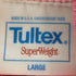 タルテックス TULTEX 90S フロントワッペン リメイク クロップド丈 タートルネック スウェット レディース import:L