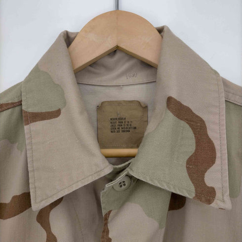 ユーエスアーミー US ARMY デザートカモ BDUジャケット メンズ NATO SIZE 7080/9404