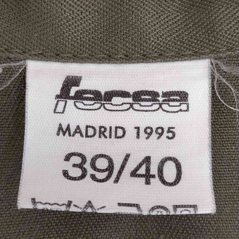 90s fecsa フランス軍 ヘリンボーンツイル チャドシャツ ミリタリーシャツ メンズ 39/40