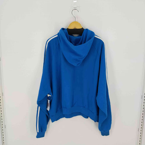 バレンシアガ BALENCIAGA 22AW Hoodie Large Fit フーディーラージフィットフーディーラージフィット コラボパーカー サイドライン トレフォイルロゴ オーバーサイズ メンズ JPN:L