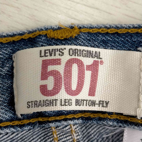 リーバイス Levis 00s ハイチ製 501 ボタンフライ ストレートデニムパンツ メンズ W36 L30