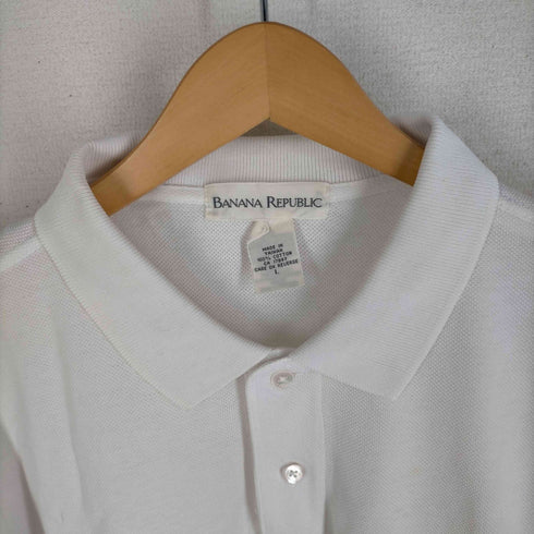 バナナリパブリック BANANA REPUBLIC 90s 鹿の子ポロシャツ メンズ JPN:L