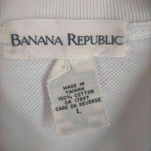 バナナリパブリック BANANA REPUBLIC 90s 鹿の子ポロシャツ メンズ JPN:L