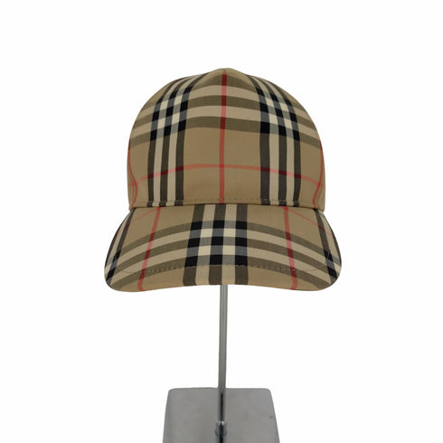 バーバリーロンドンイングランド BURBERRY LONDON ENGLAND 20SS ベースボールキャップ ノバチェック 6パネル バーバリーチェック メンズ JPN:M
