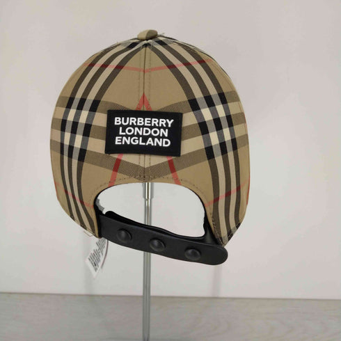 バーバリーロンドンイングランド BURBERRY LONDON ENGLAND 20SS ベースボールキャップ ノバチェック 6パネル バーバリーチェック メンズ JPN:M