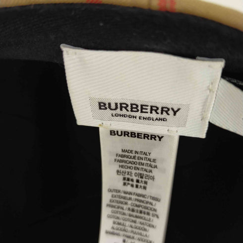 バーバリーロンドンイングランド BURBERRY LONDON ENGLAND 20SS ベースボールキャップ ノバチェック 6パネル バーバリーチェック メンズ JPN:M