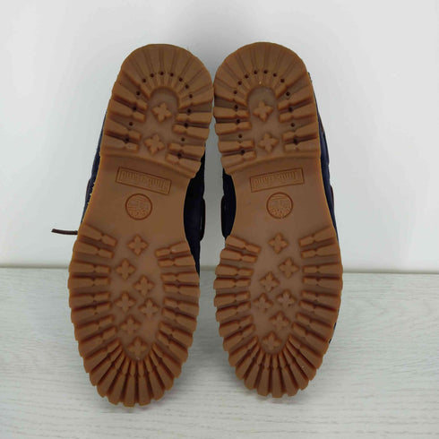 ティンバーランド Timberland 3 Eye Lug 3アイレット モカシンシューズ DARK BLUE SUEDE メンズ JPN:26