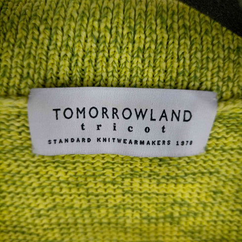 トゥモローランドトリコ TOMORROWLAND tricot リネン混 ニットテーラードジャケット レディース JPN:M