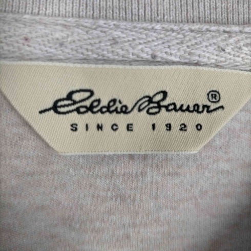 エディーバウアー Eddie Bauer 90s-00S 白タグ 霜降りポロシャツ ボックスシルエット メンズ JPN:L